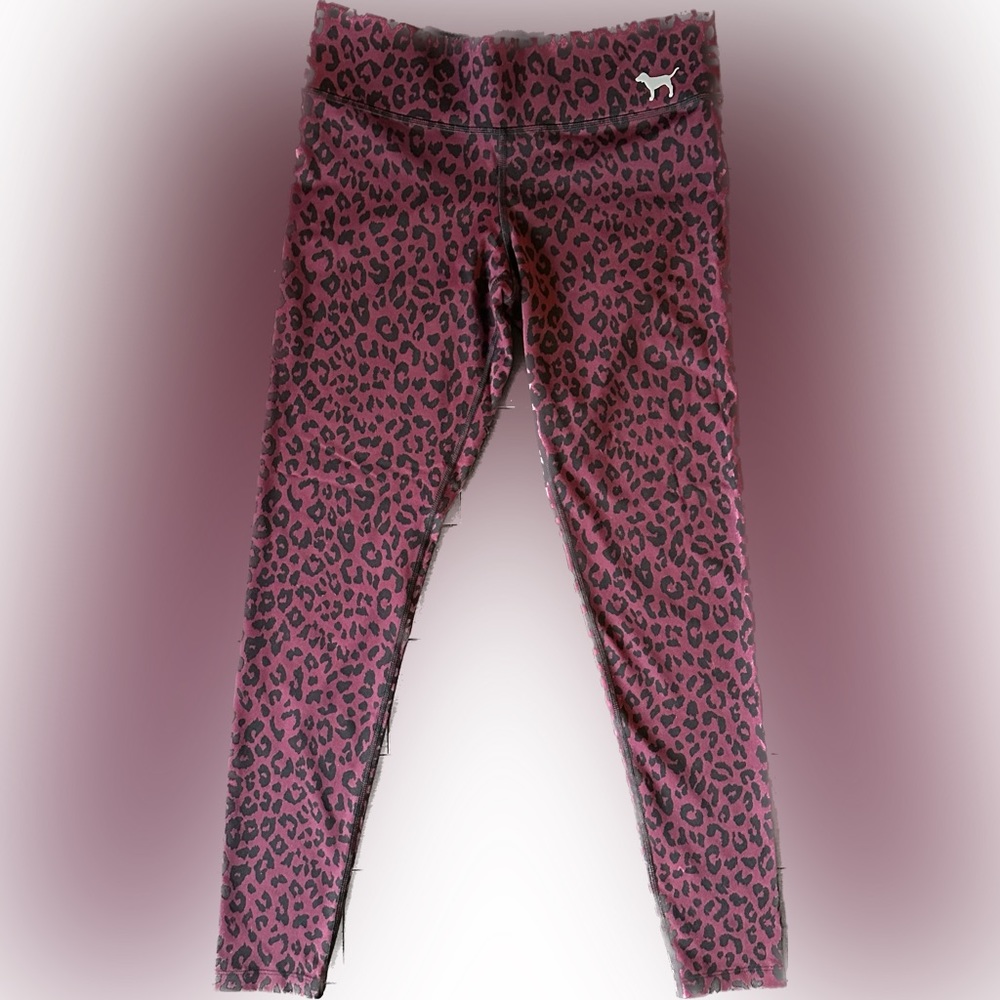 PINK Victoria's Secret YOGA Animal Print Leggings